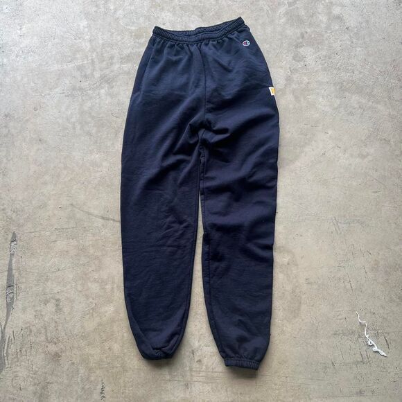 Champion UCSB sweatpants sweats navy Spell out mens size M - Picture 1 of 3